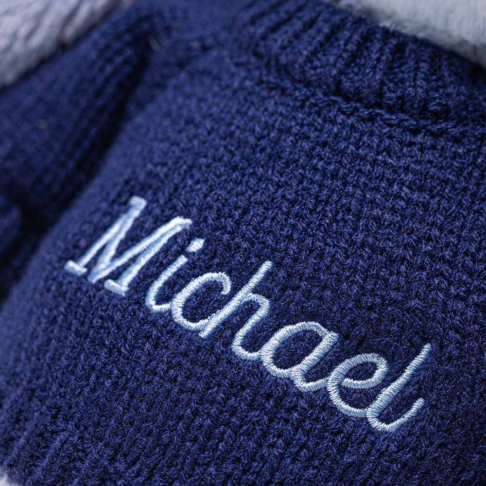 Puddlesea Bunny with Personalized Navy Jumper — image 2