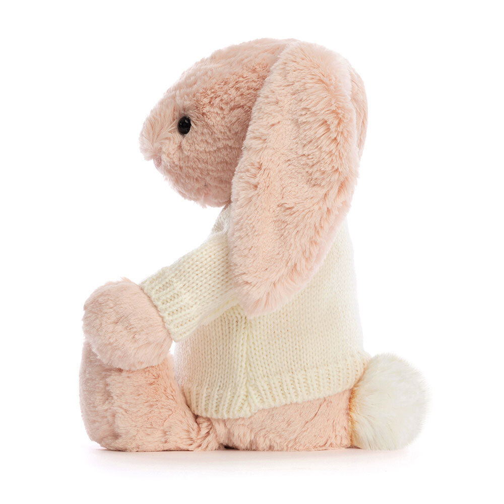 Bashful Blush Bunny with Personalized Cream Jumper — image 4