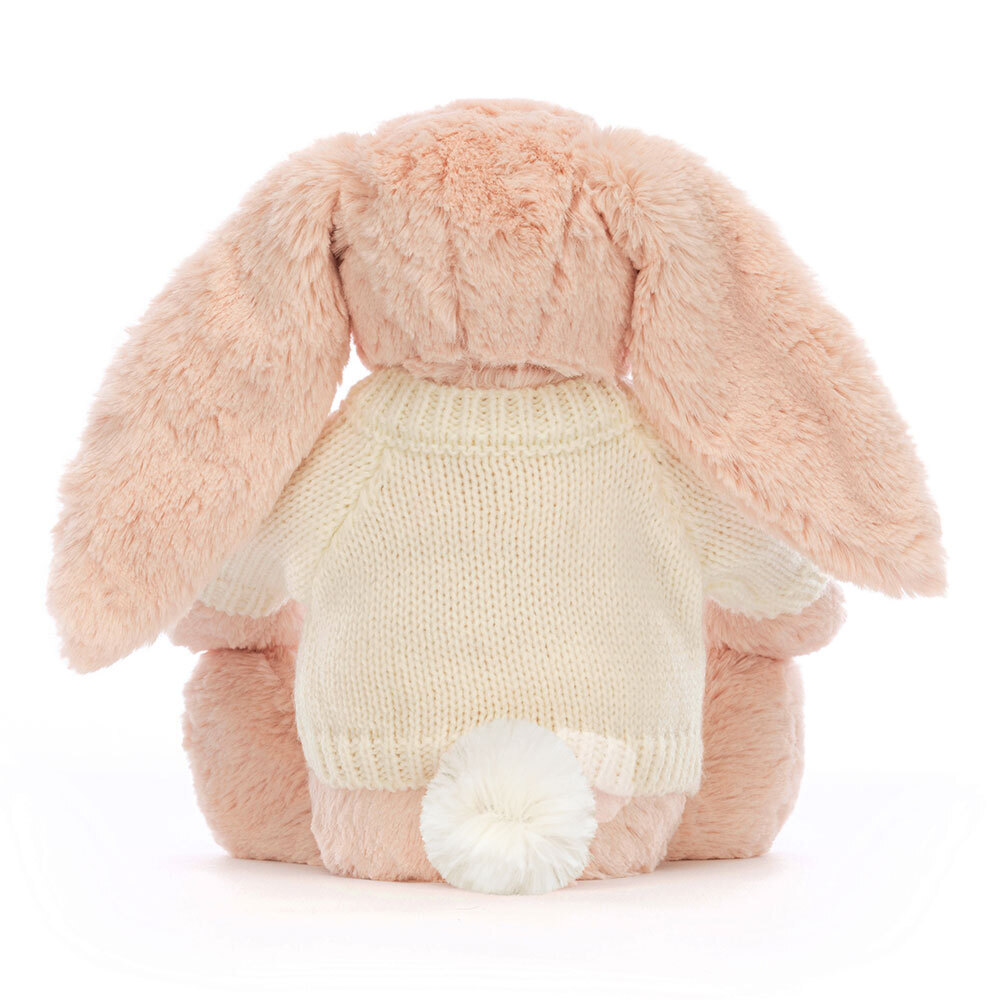 Bashful Blush Bunny with Personalized Cream Jumper — image 5