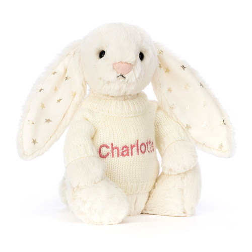 Bashful Twinkle Bunny with Personalized Cream Jumper — image 6