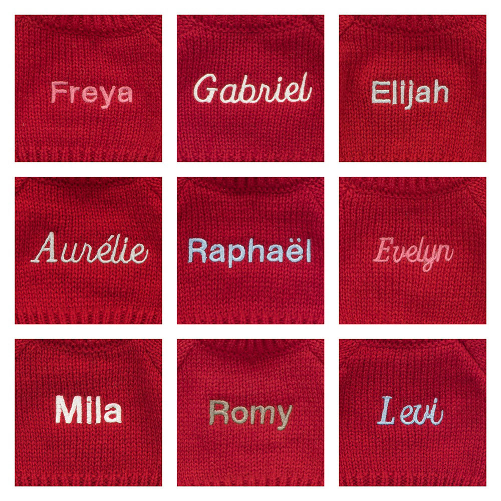 Bartholomew Bear with Personalized Red Jumper — image 2