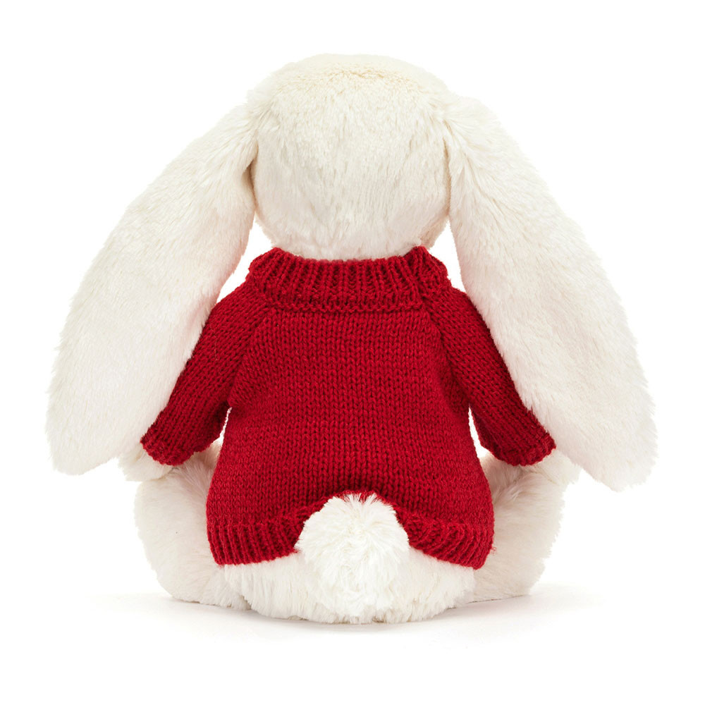 Bashful Twinkle Bunny with Personalized Red Jumper — image 4